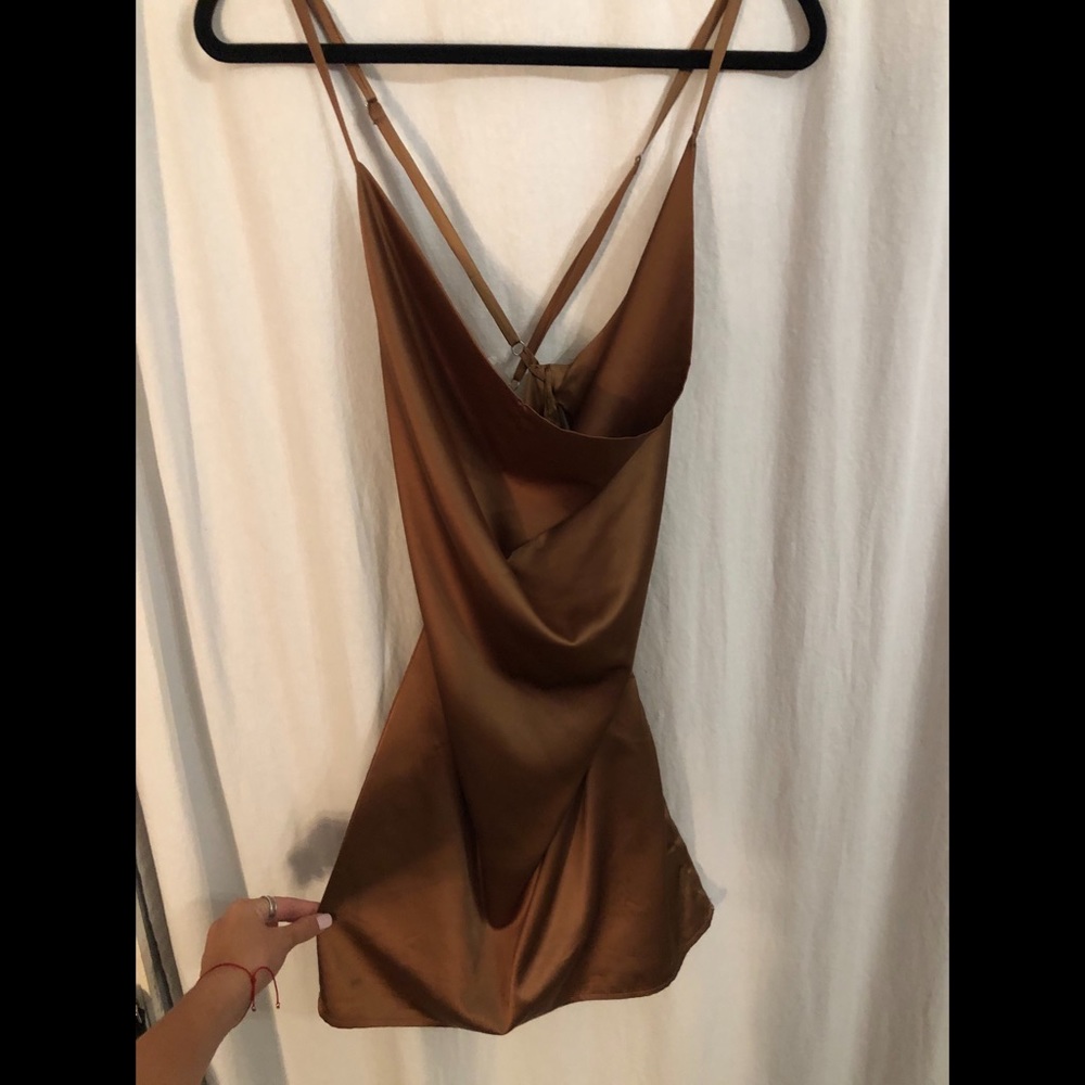Bronze silky mini